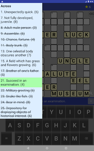 English Crossword Puzzle - عکس بازی موبایلی اندروید
