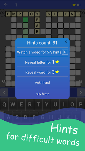 English Crossword Puzzle - عکس بازی موبایلی اندروید