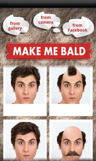 Make Me Bald - Video - Image screenshot of android app