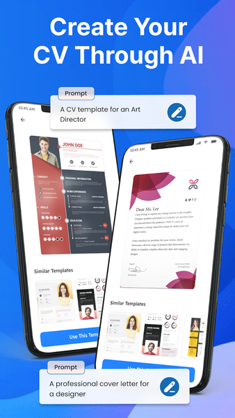 Resume Builder, CV Maker, PDF - Image screenshot of android app