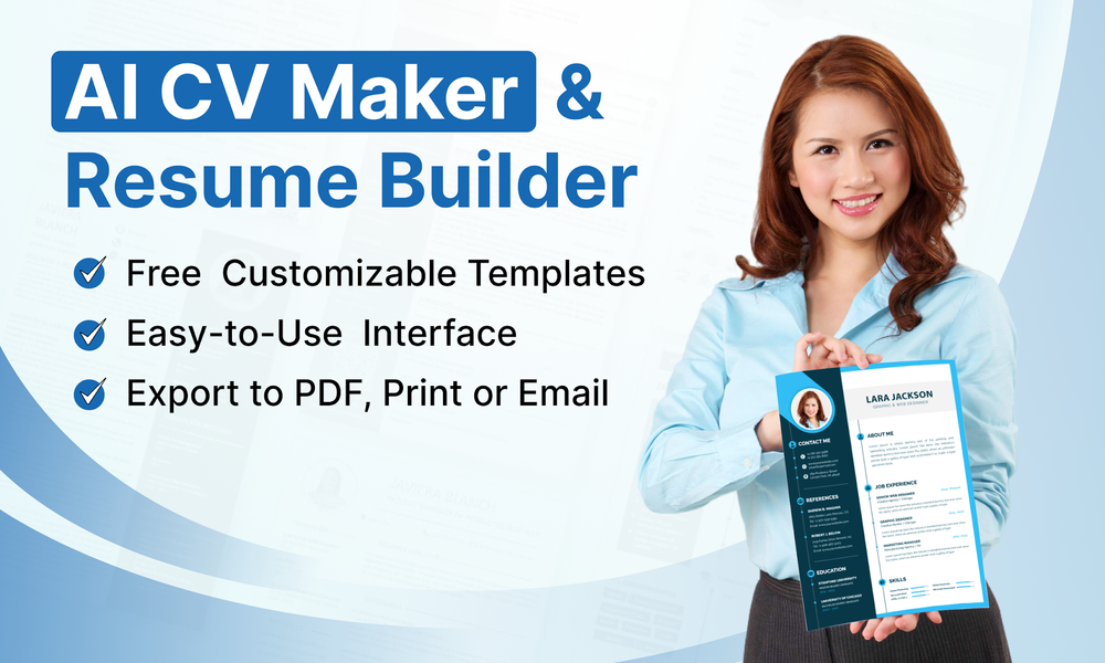 CV Maker - PDF Resume Builder - عکس برنامه موبایلی اندروید