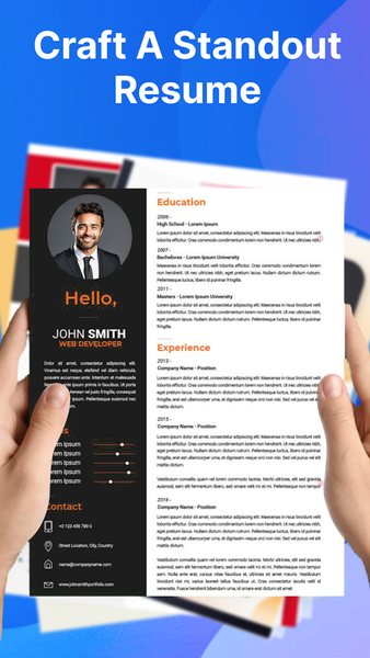 Resume Builder, CV Maker, PDF - Image screenshot of android app
