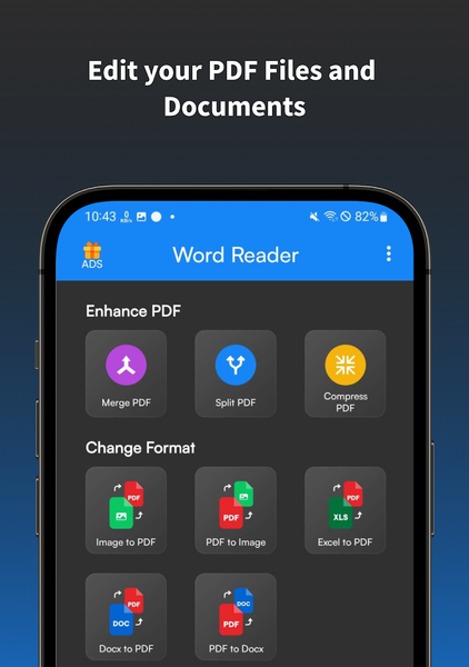 Docx Reader Word Office viewer - Image screenshot of android app