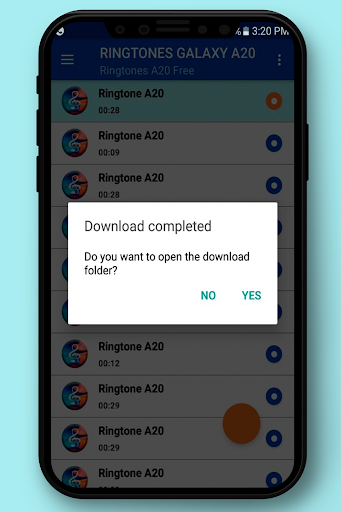 Ringtones Galaxy A20 Sound - Image screenshot of android app
