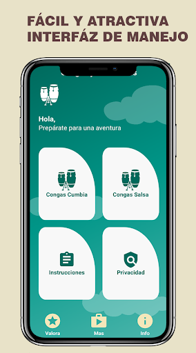Congas for Play - Image screenshot of android app