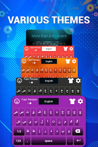 Farsi Keyboard : Persian English Keyboard ۲۰۱۸ - عکس برنامه موبایلی اندروید