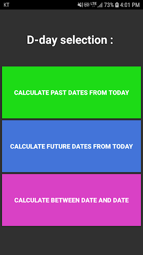 Date Counter, D-Day - عکس برنامه موبایلی اندروید