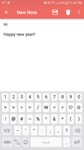 Notepad, Memo - Image screenshot of android app