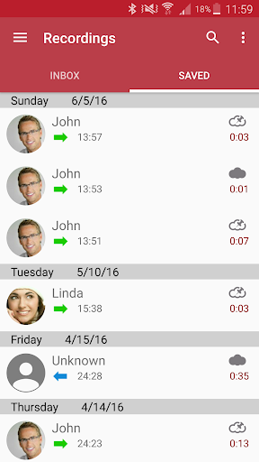Automatic Call Recorder - Image screenshot of android app