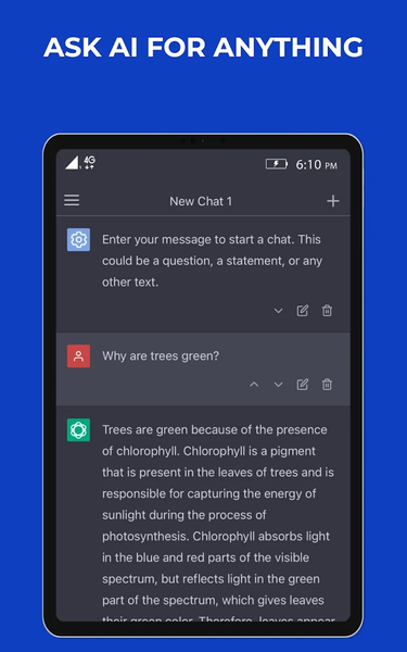 AI Chat - Deep AI Assistant - عکس برنامه موبایلی اندروید