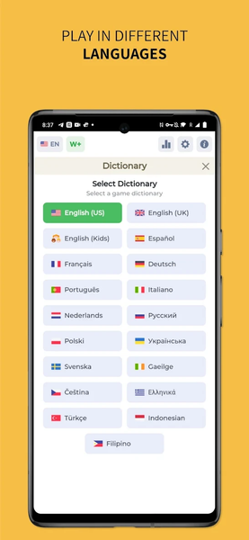 Wordy - Word Puzzle Game - عکس بازی موبایلی اندروید