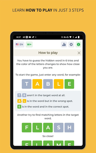 Wordy - Word Puzzle Game - عکس بازی موبایلی اندروید