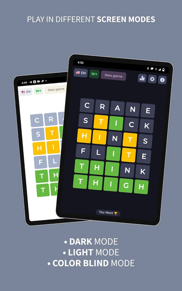 Wordy - Word Puzzle Game - عکس بازی موبایلی اندروید