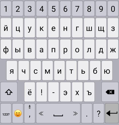 Russian / AppsTech Keyboards - عکس برنامه موبایلی اندروید