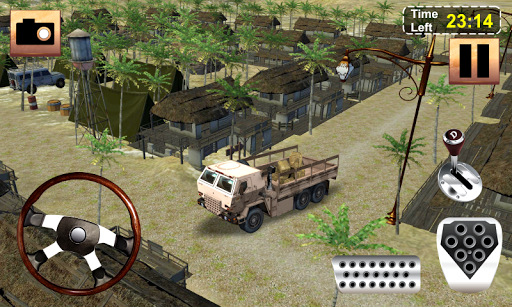 Army Cargo Truck - Army Truck Driving Simulator 3D - عکس بازی موبایلی اندروید