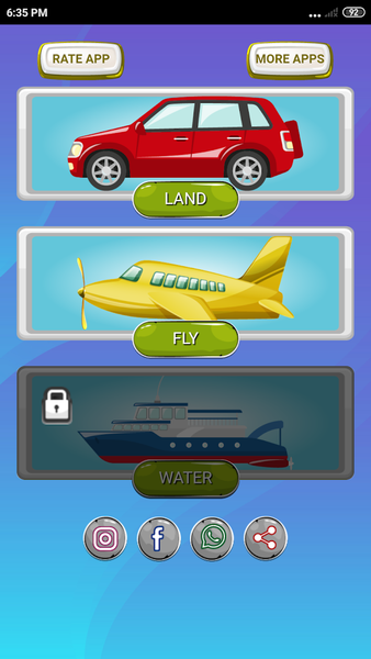 Kids Vehicle Academy - Gameplay image of android game