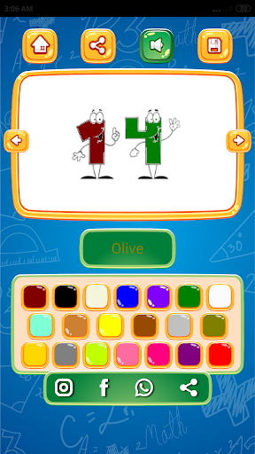 Learn Numbers in English - Image screenshot of android app