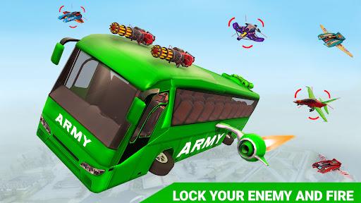 Army Bus Robot Car Game ۳d - عکس بازی موبایلی اندروید