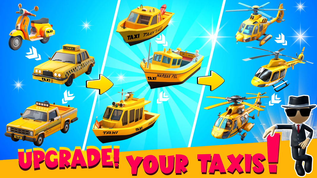 Bike Taxi - Crazy Bike Rider - عکس بازی موبایلی اندروید