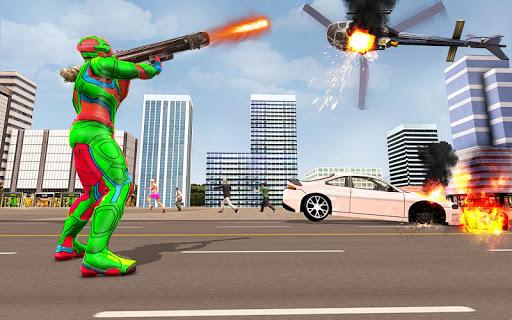 Boss Robot hero - Robot Game Crime City - Gameplay image of android game