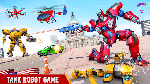 Spider Mech Wars - Robot Game - Gameplay image of android game