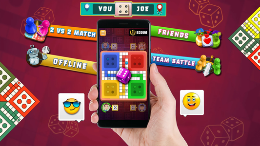Ludo Titan - New feature ! WOW !😍 Update your app if you haven't yet. Get  the lobby chat and enjoy chatting with your fb and game buddy friends  without even starting