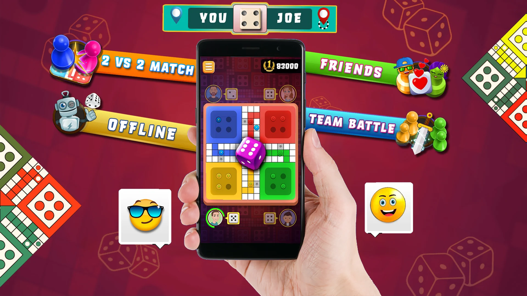 Ludo Online Dice Board 3D Game - عکس بازی موبایلی اندروید