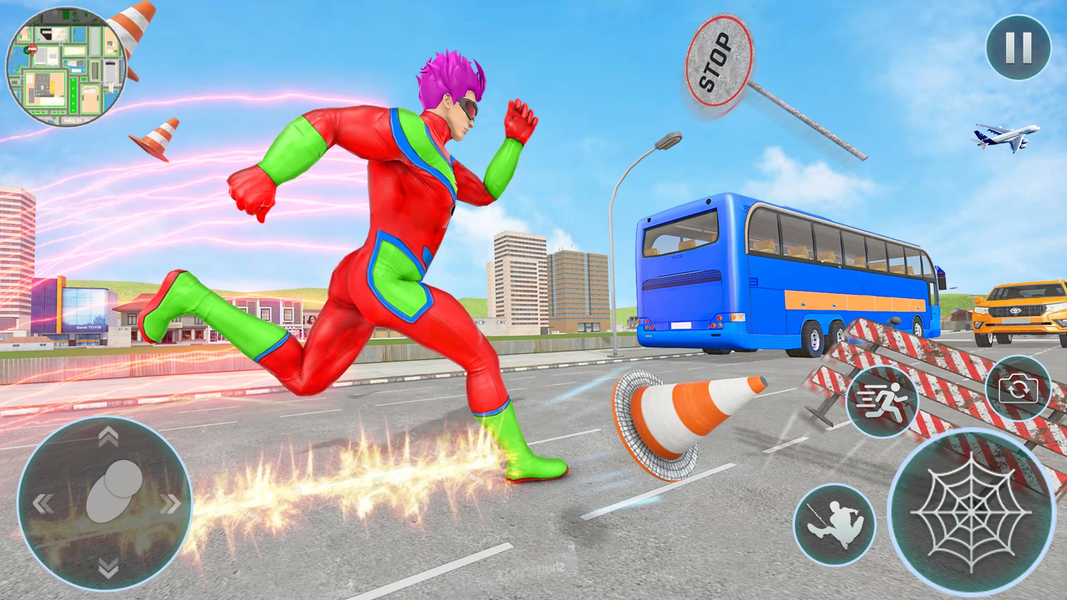 Octopus Rope Hero – Crime City - عکس برنامه موبایلی اندروید
