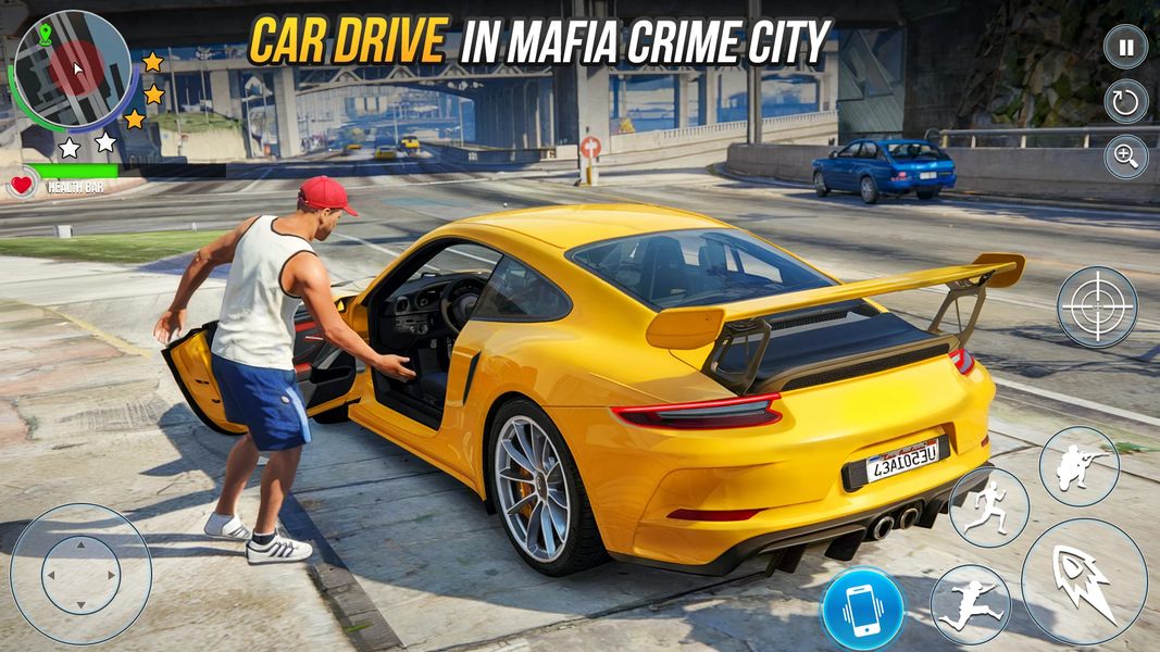 Gangster World: Car Driving ۳D - عکس بازی موبایلی اندروید