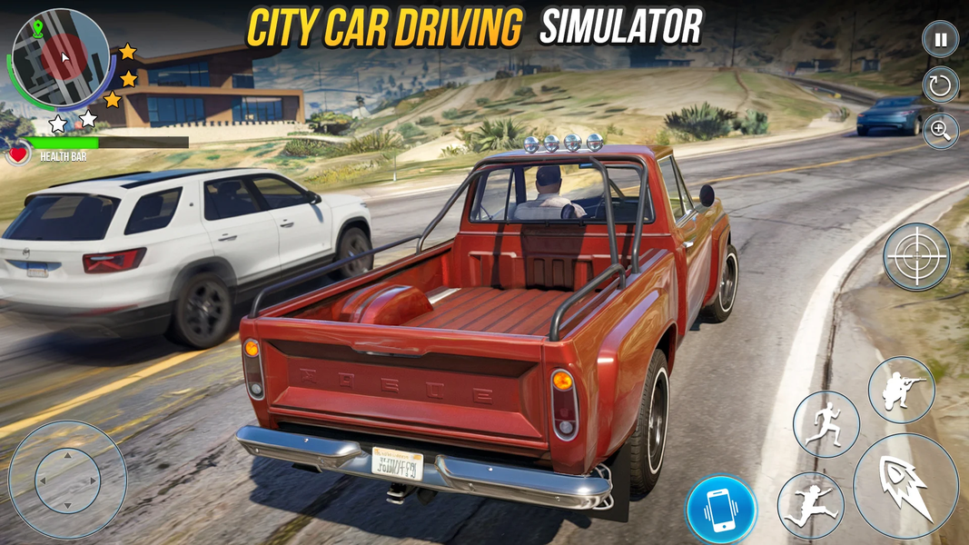 Gangster World: Car Driving ۳D - عکس بازی موبایلی اندروید