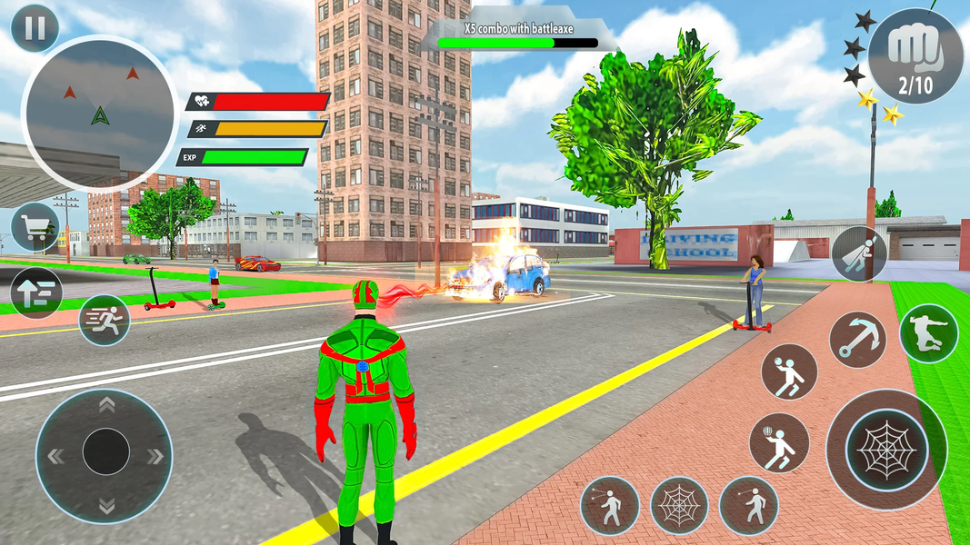 Police Robot Rope Hero Game 3d - عکس برنامه موبایلی اندروید