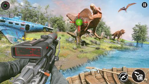 Dino hunting Game: Fps Shooter - عکس برنامه موبایلی اندروید