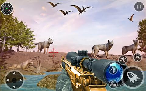 Dino hunting Game: Fps Shooter - عکس برنامه موبایلی اندروید