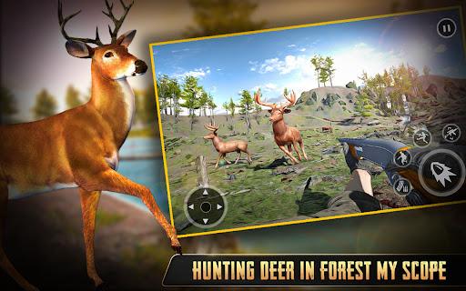 Wild Shooter 3D Hunting Games - Gameplay image of android game