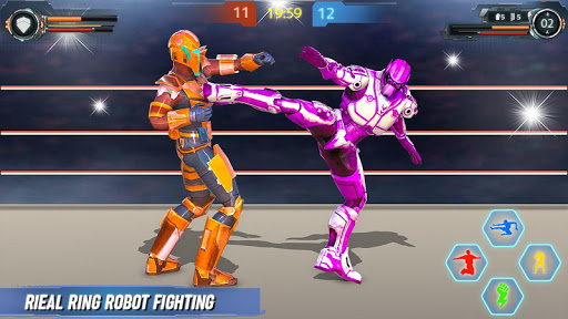 Real Robot Fighting Games 3D - Image screenshot of android app