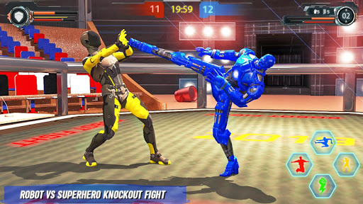 Real Robot Fighting Games 3D - Image screenshot of android app