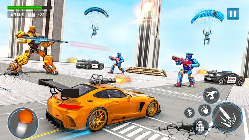 Prison Escape Robot Car Games - Gameplay image of android game