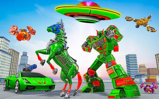 Horse Robot Car Game Robot War - عکس بازی موبایلی اندروید