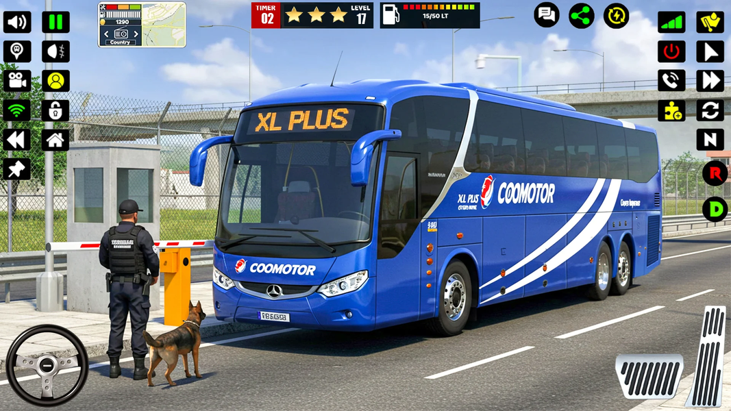 US Bus Simulator - Bus Games - Gameplay image of android game
