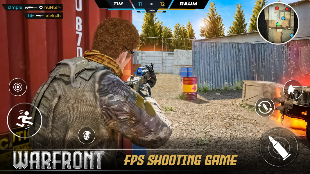 Warfronts Mobile – FPS Shooter - عکس بازی موبایلی اندروید