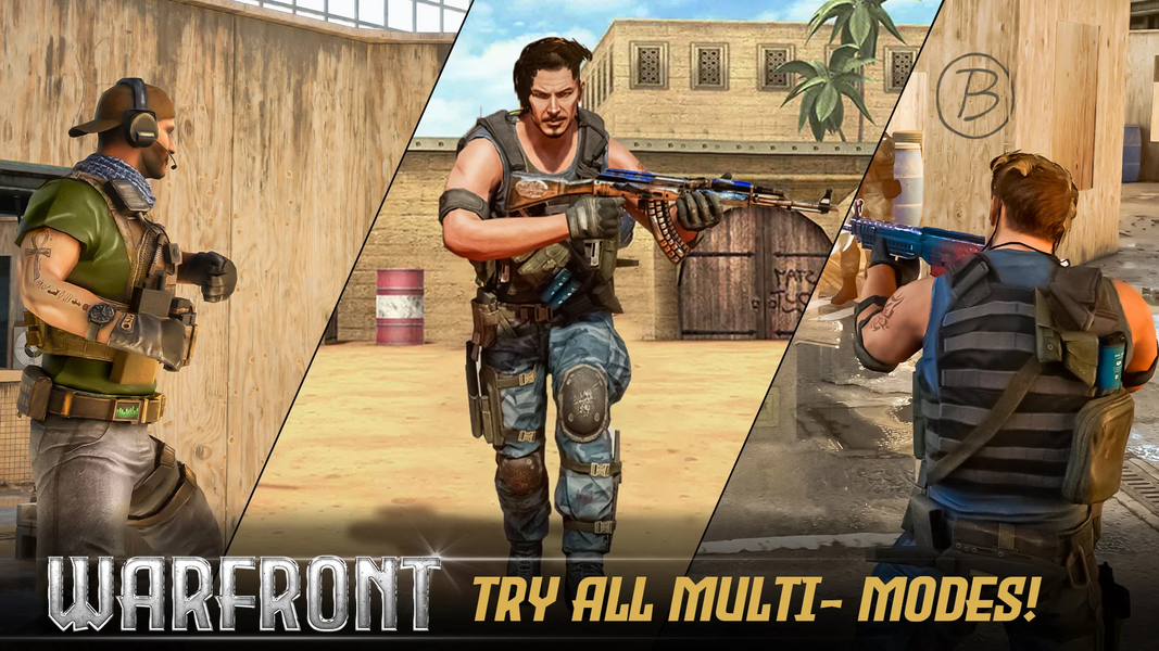 Warfronts Mobile – FPS Shooter - عکس بازی موبایلی اندروید