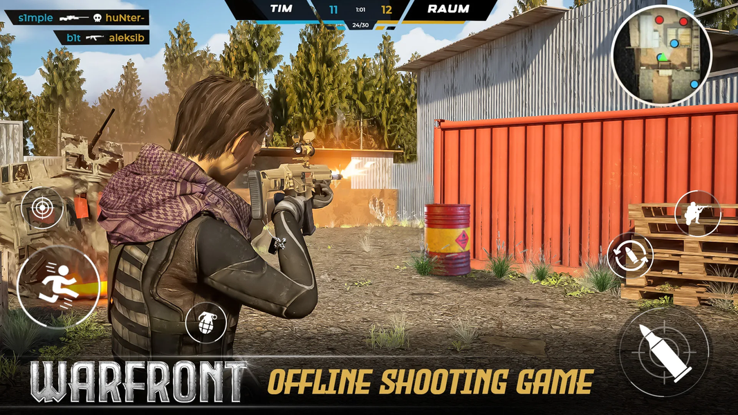 Warfronts Mobile – FPS Shooter - عکس بازی موبایلی اندروید