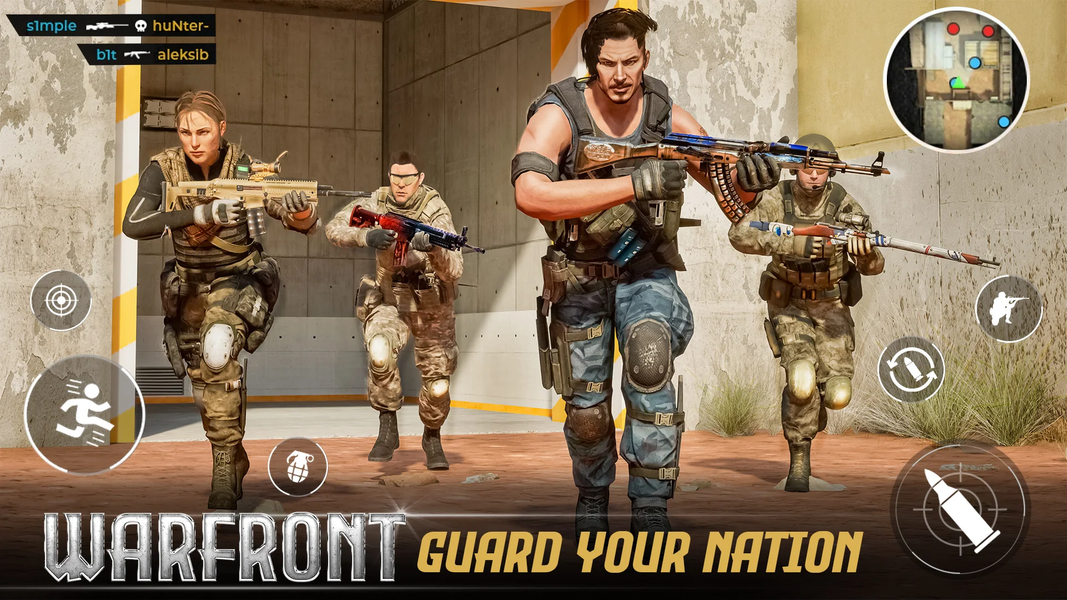 Warfronts Mobile – FPS Shooter - عکس بازی موبایلی اندروید