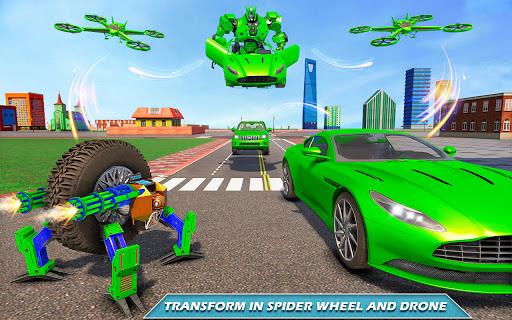 Spider Wheel Robot Car Game 3d - Image screenshot of android app