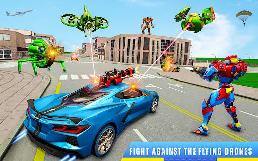 Spider Wheel Robot Car Game 3d - Image screenshot of android app