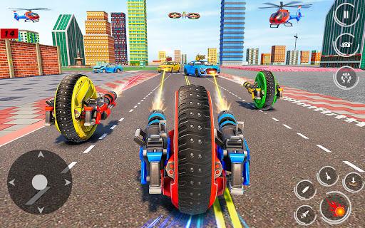Spider Wheel Robot Car Game 3d - Image screenshot of android app