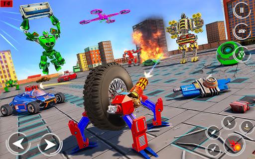 Spider Wheel Robot Car Game 3d - Image screenshot of android app