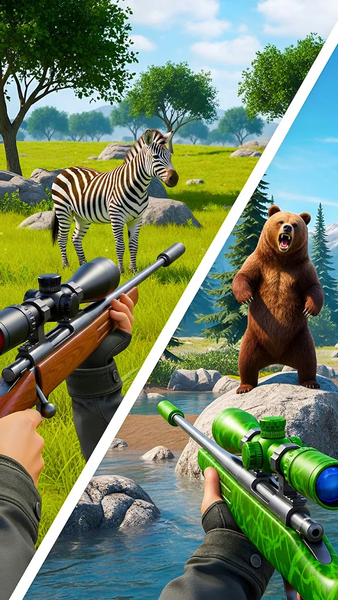 Sniper Hunting - Wild Hunt - Gameplay image of android game