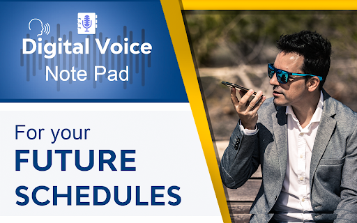 Digital Voice Note Pad - Image screenshot of android app