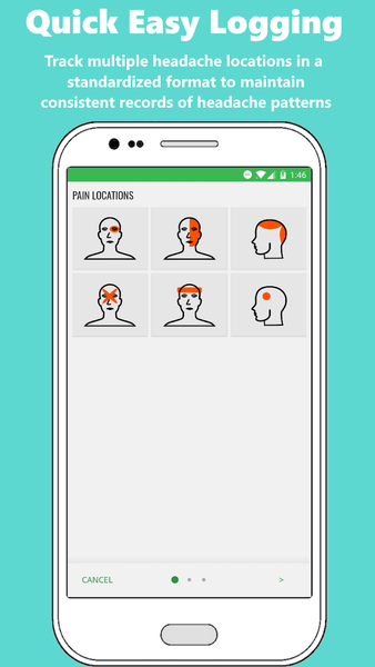 Headache and Migraine Tracker - Image screenshot of android app